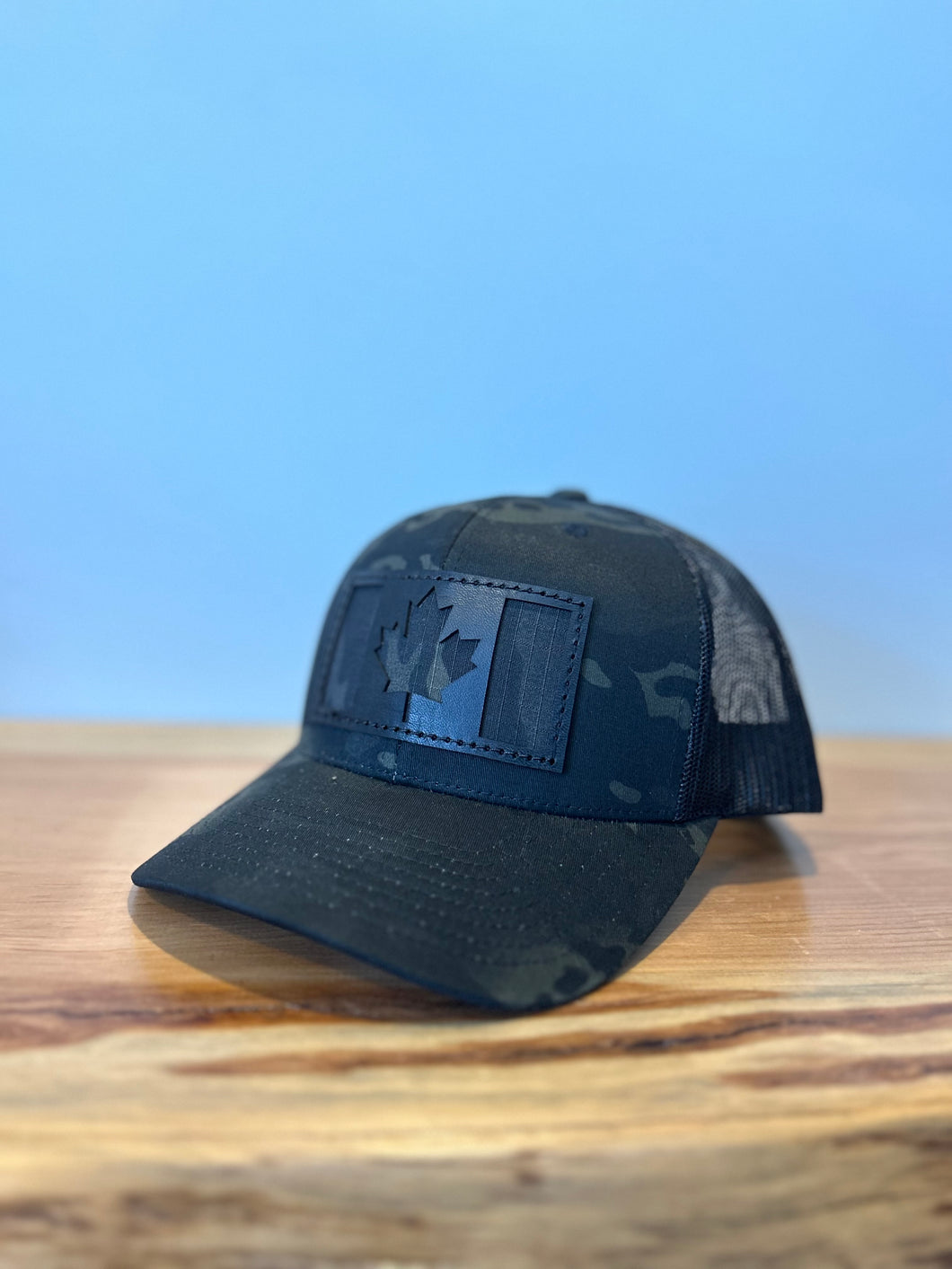 Black in Black trucker